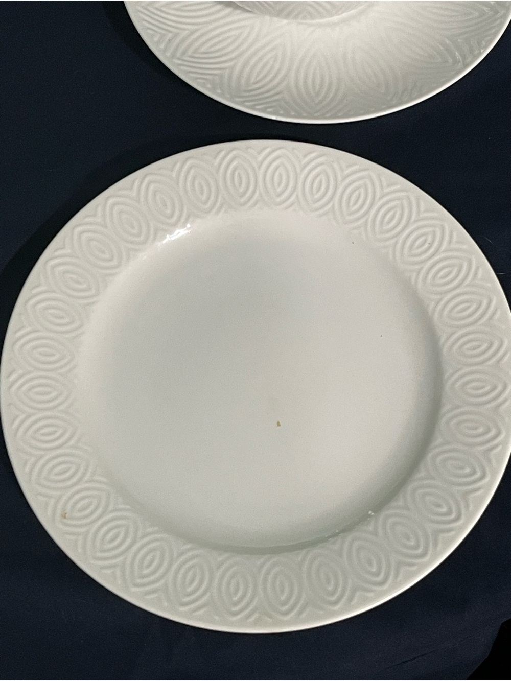 Royal Copenhagen Rare SALTO 1950’s Rare Dessert/Pie Plate set of 6 Minimalist